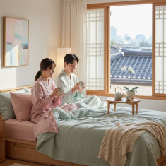 사계절 침실 침구만 바꿔도 분위기 변신하는 마법